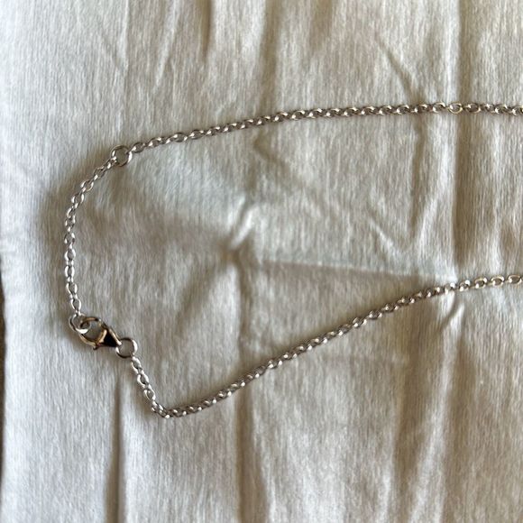 Salvatore Ferragamo Sofia Bag Charm Necklace Sterling Silver - Picture 4 of 7